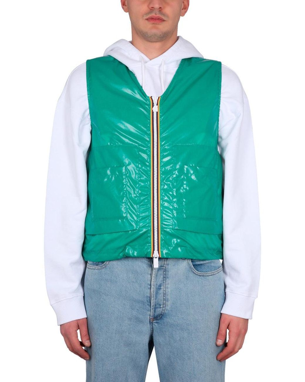 K-Way Blue Barnel Vest
