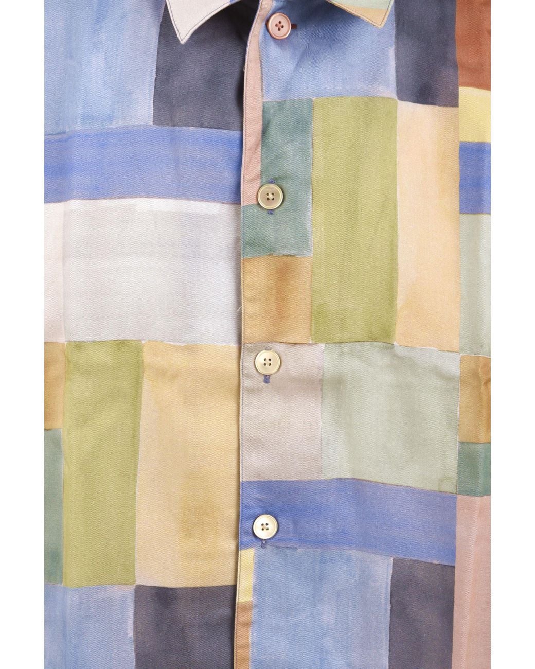 Paul Smith Blue Shirts Multi Colour for men