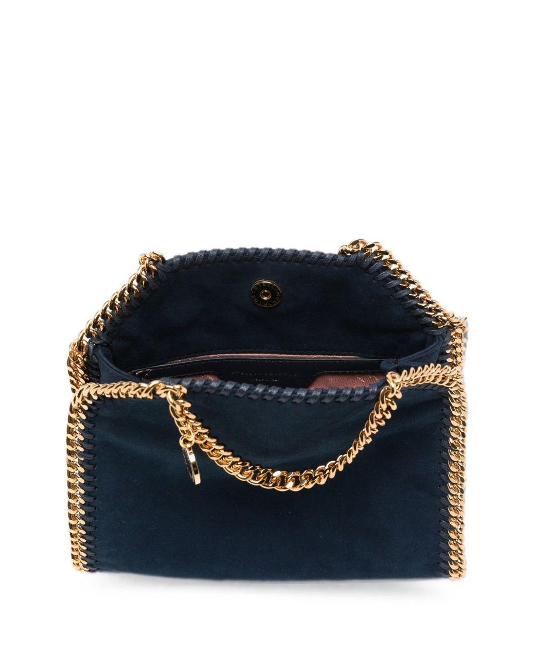 Stella McCartney Blue Falabella Tiny Crossbody Bag