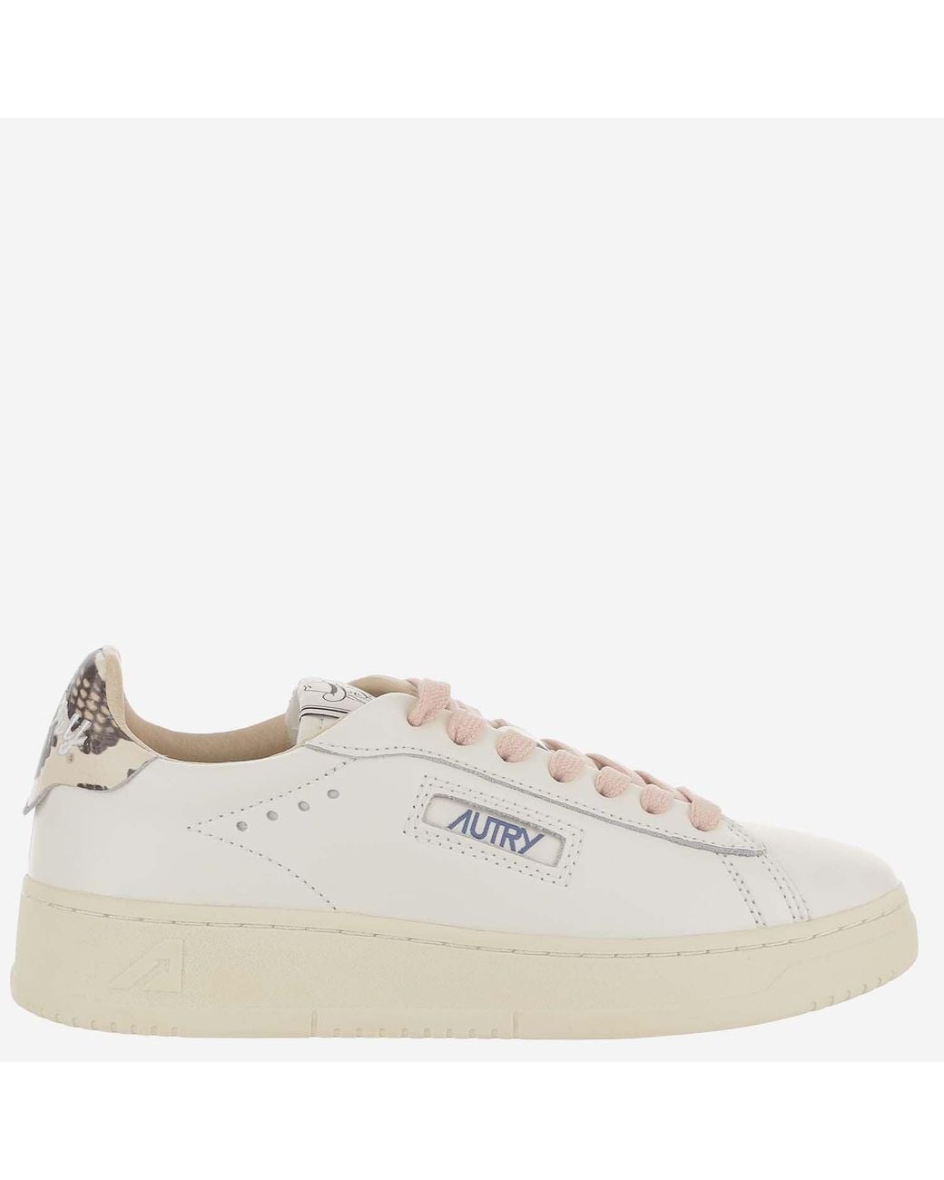 Autry White Dallas Low Sneakers