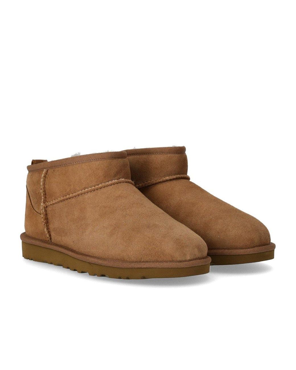 Ugg Brown Classic Ultra Mini Chestnut Ankle Boot for men