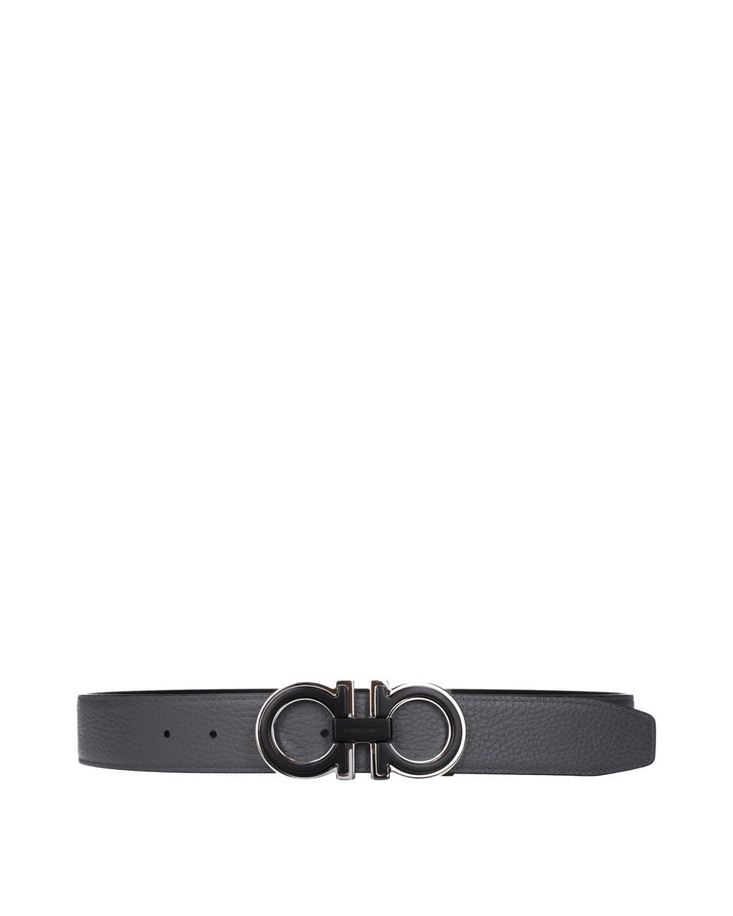 Ferragamo Black Belt Leather