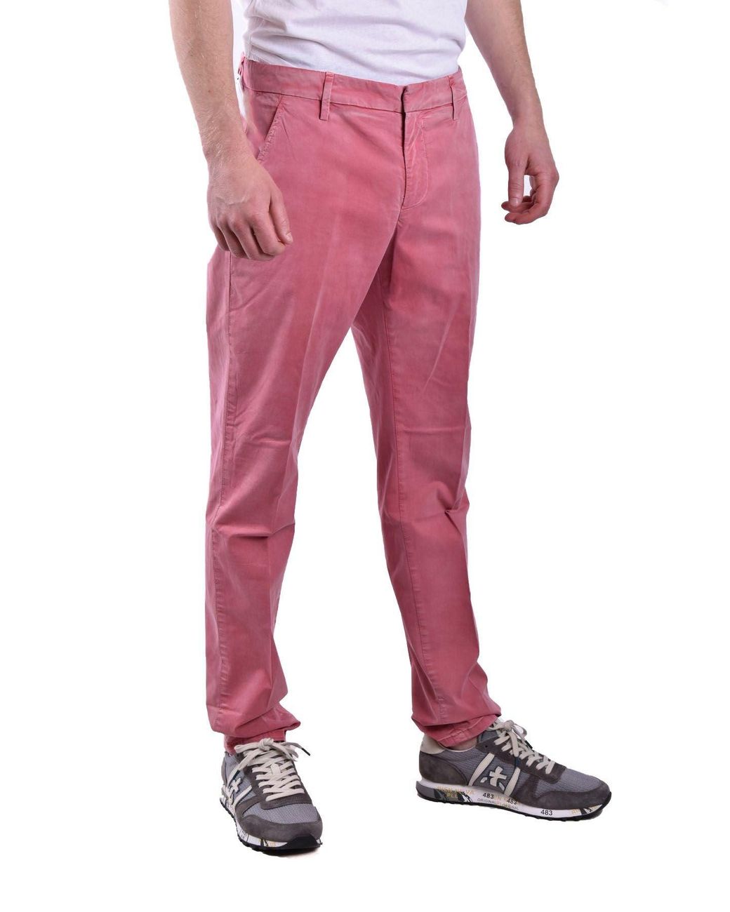 Dondup Broek Roze in het Red