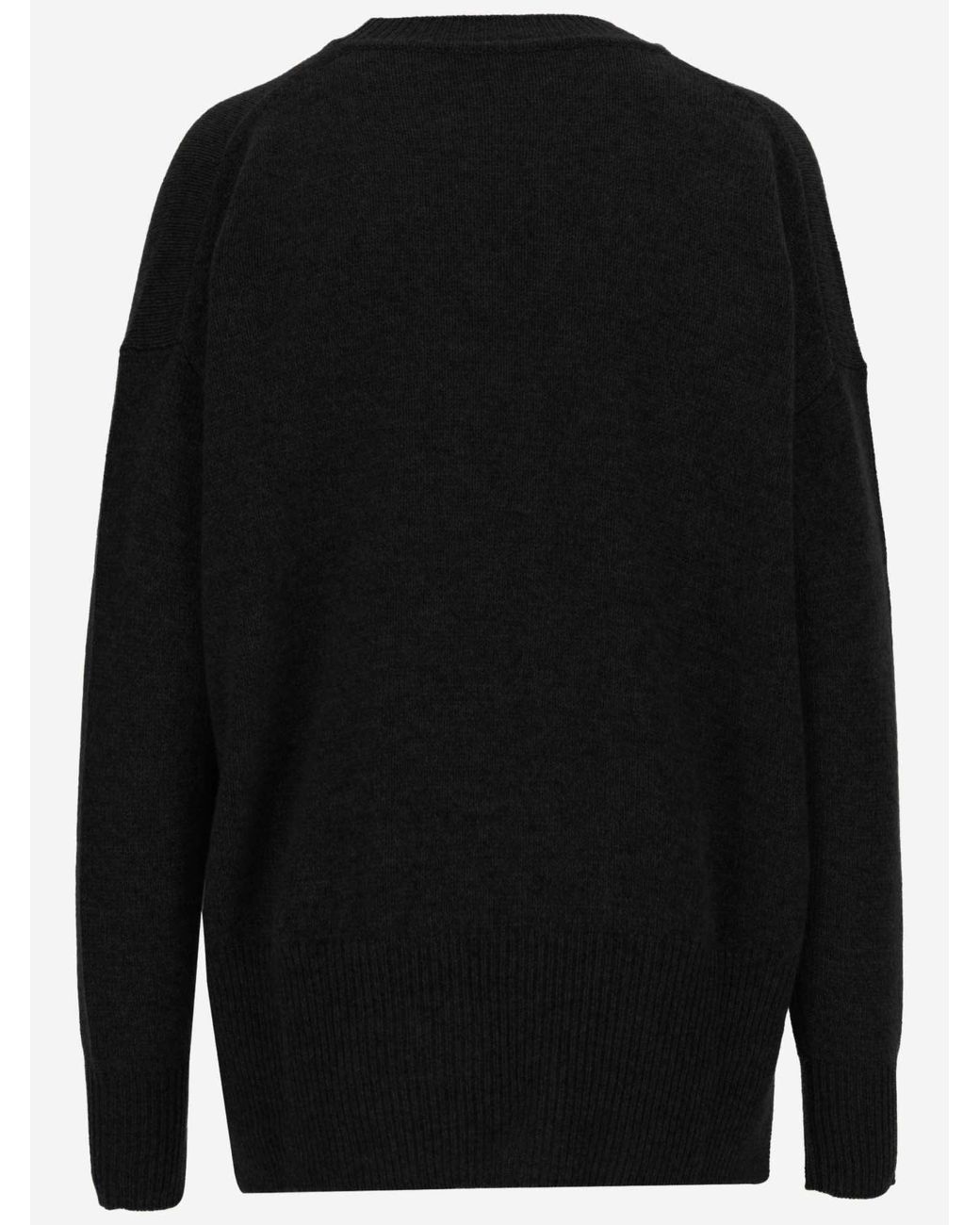 Jil Sander Black Cashmere Sweater