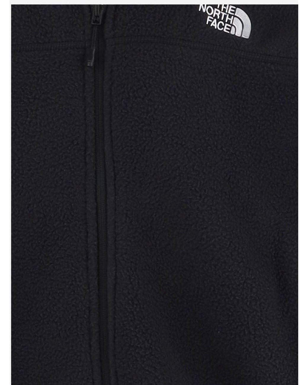 The North Face Black Fleece Jacket With Logo