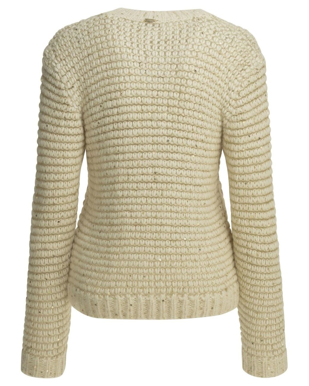 Herno Natural "Resort" Crew Neck Sweater