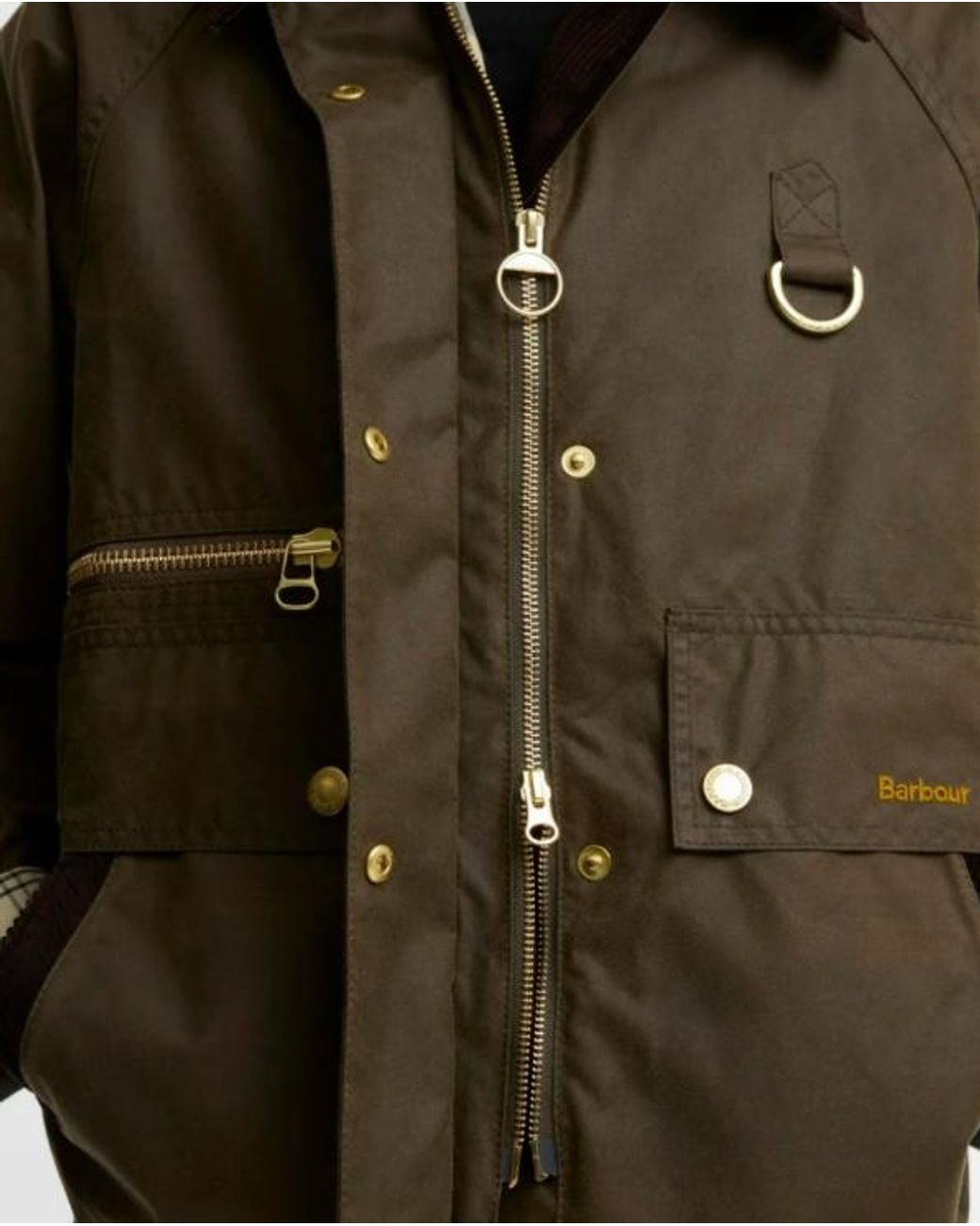 Barbour Brown Cottingham Wax Jacket