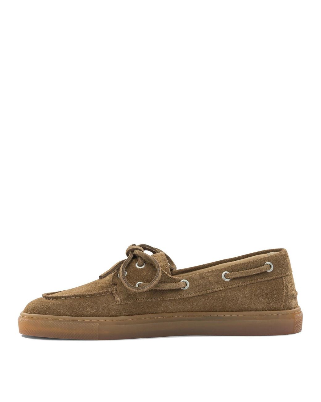 COPENHAGEN Brown Calf Suede Loafers