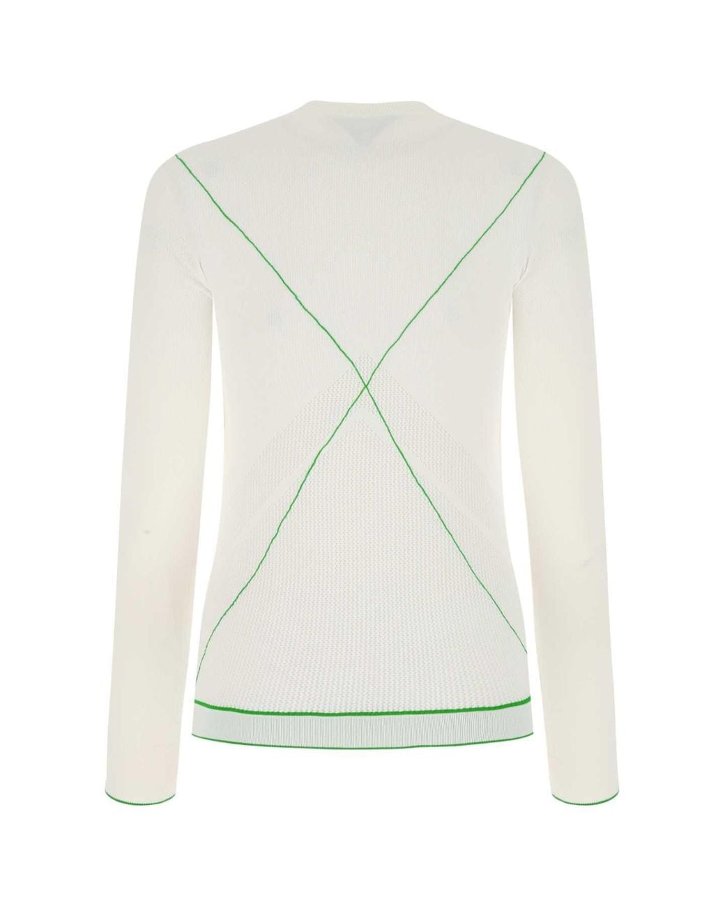 Bottega Veneta White Viscose Blend Sweater