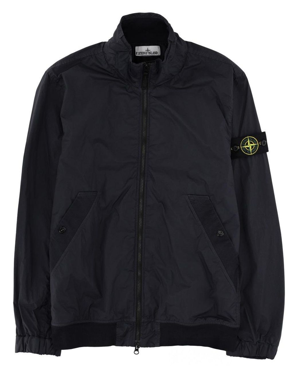 Stone Island Black Crinkle Reps Ny for men