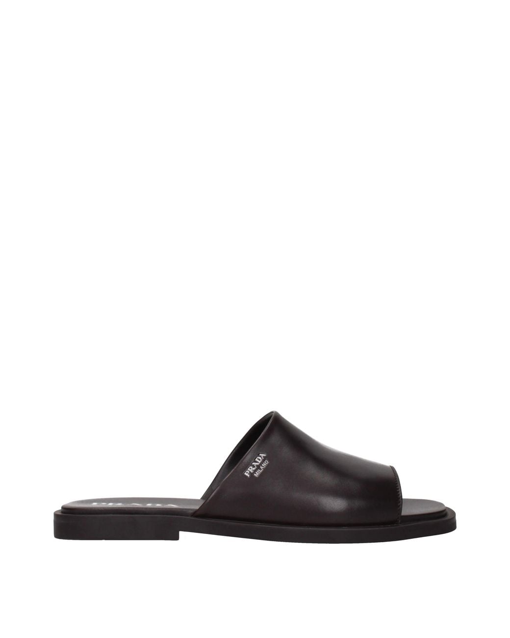Prada Black Slippers And Socks Skinned With A Moorish Head