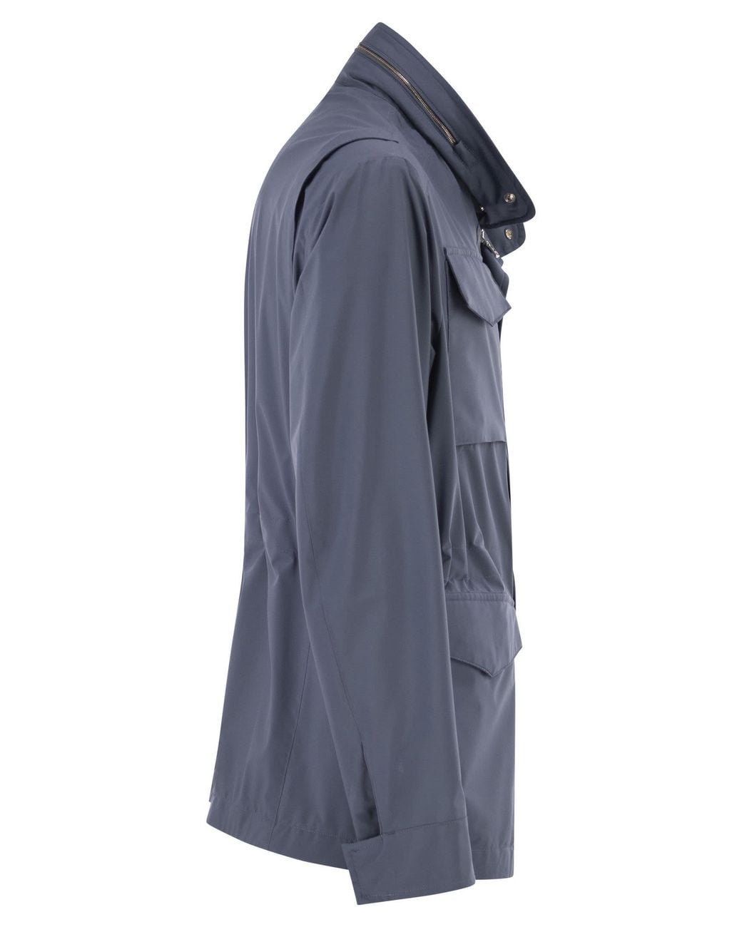 Paul & Shark Blue Technical Fabric Field Jacket