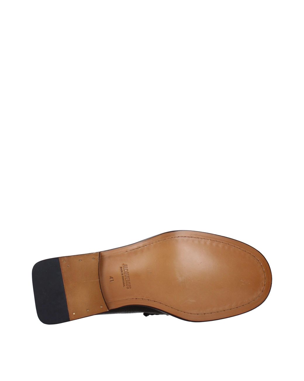Jacquemus Black Marino Loafers Leather