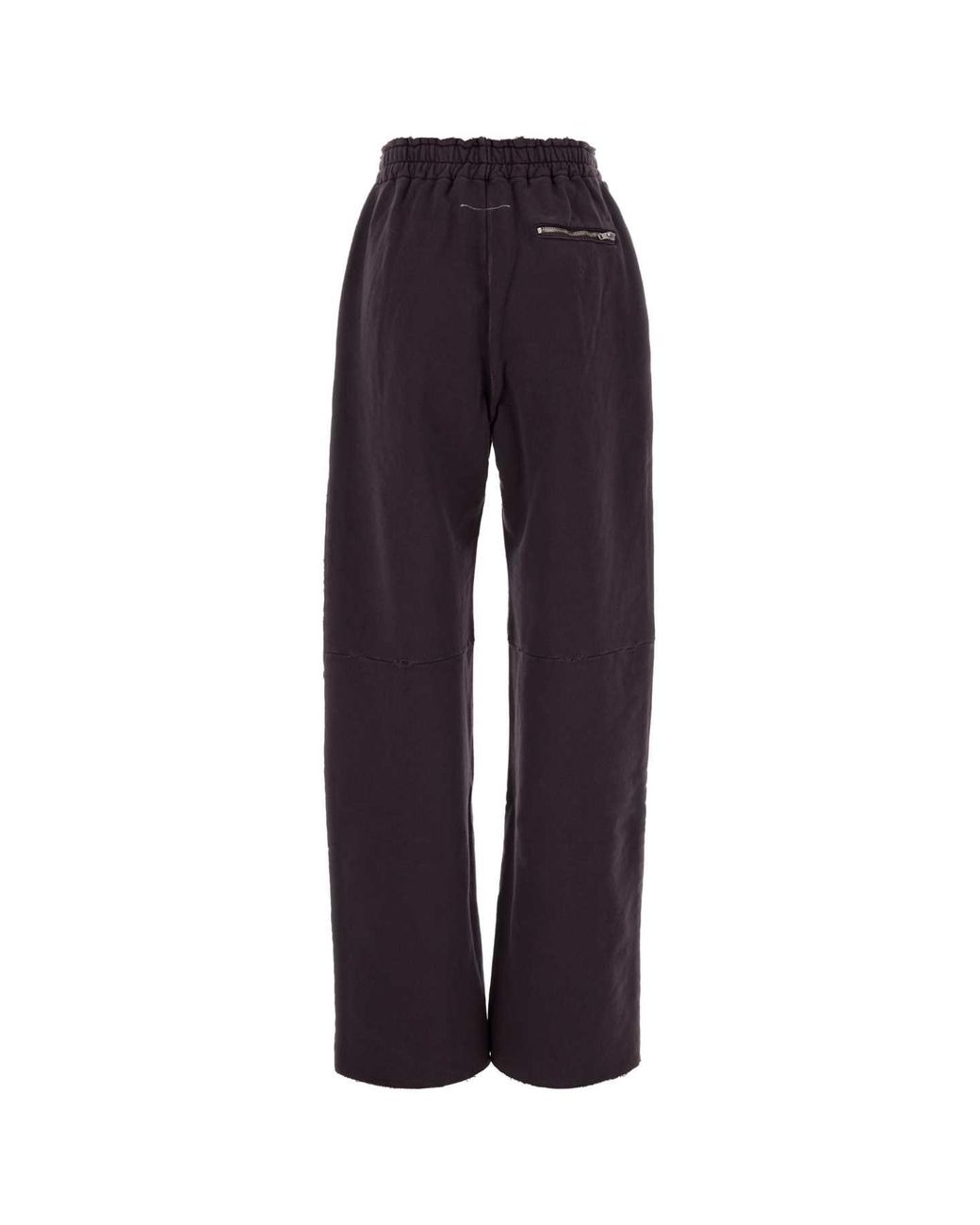 MM6 by Maison Margiela Blue Aubergine Cotton joggers