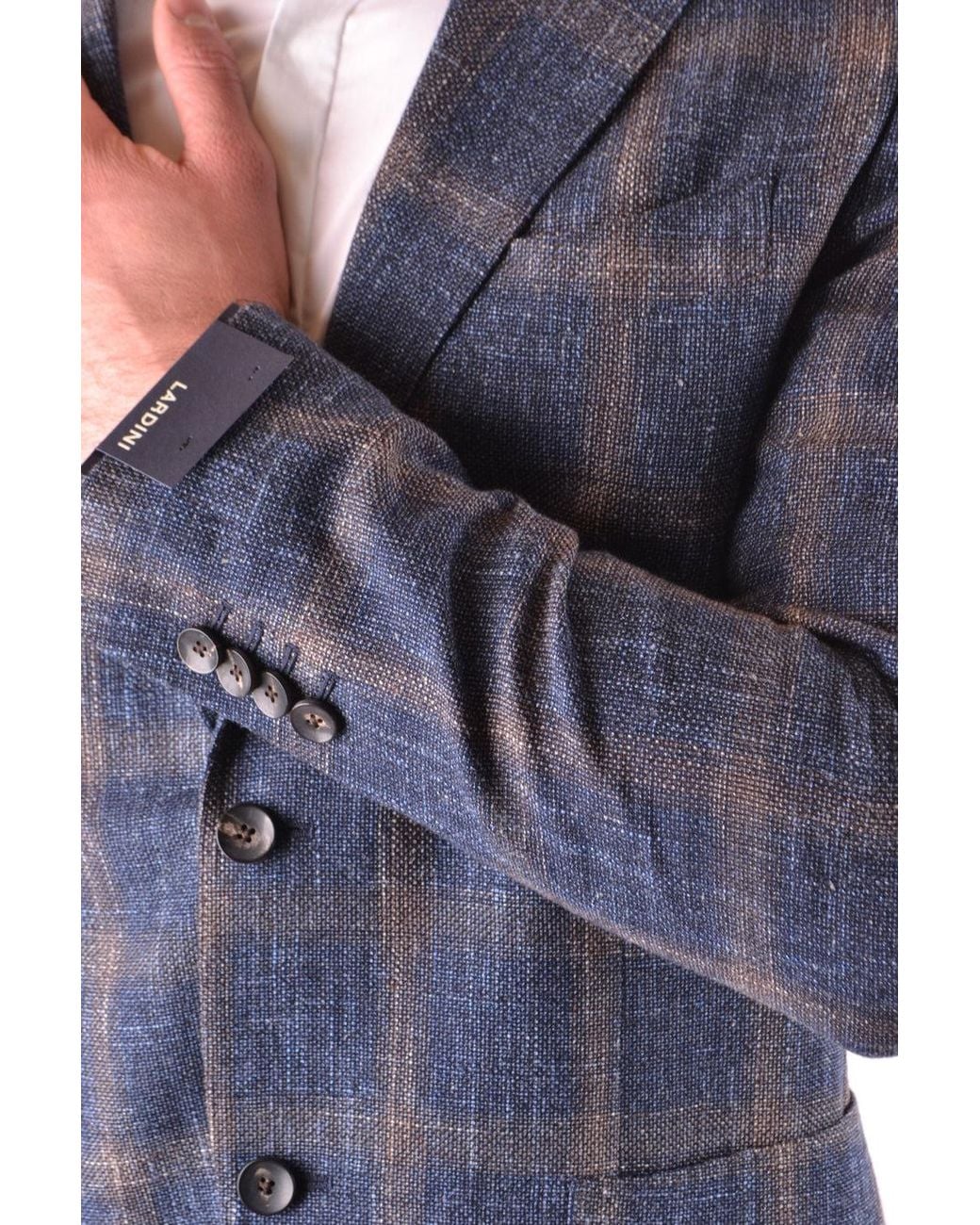 Lardini Blue Blazer for men