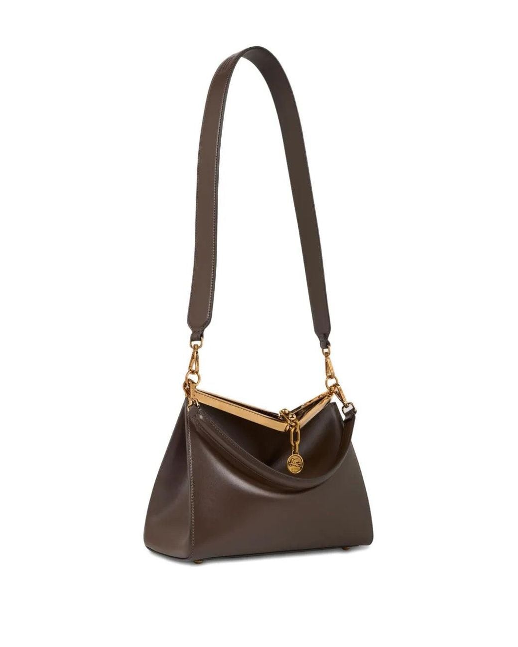 Etro Brown Vela Medium Shoulder Bag