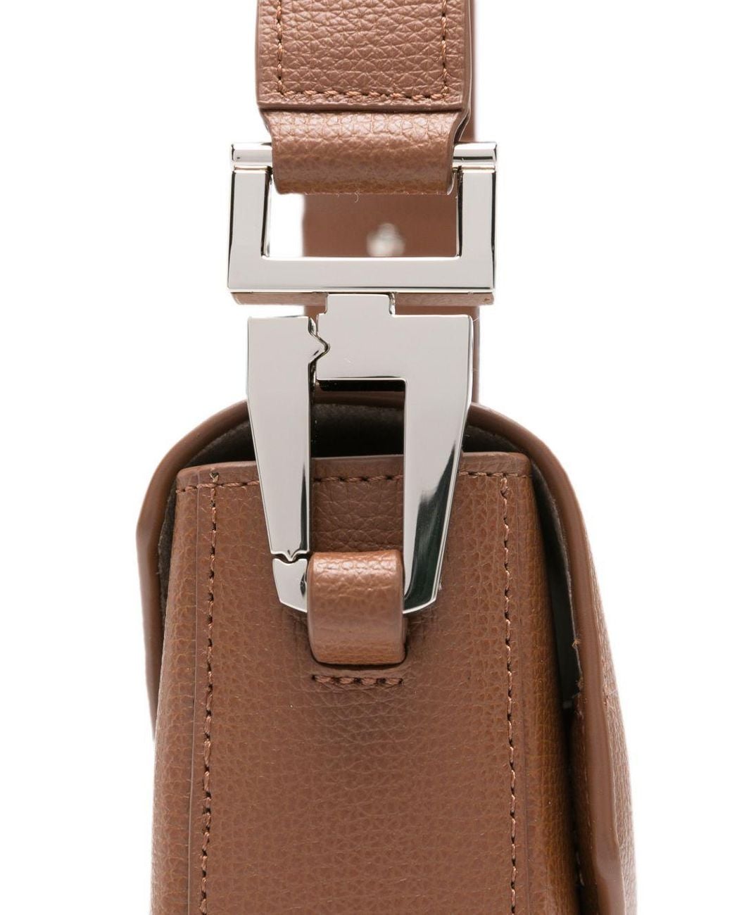 Emporio Armani White Leather Crossbody Bag