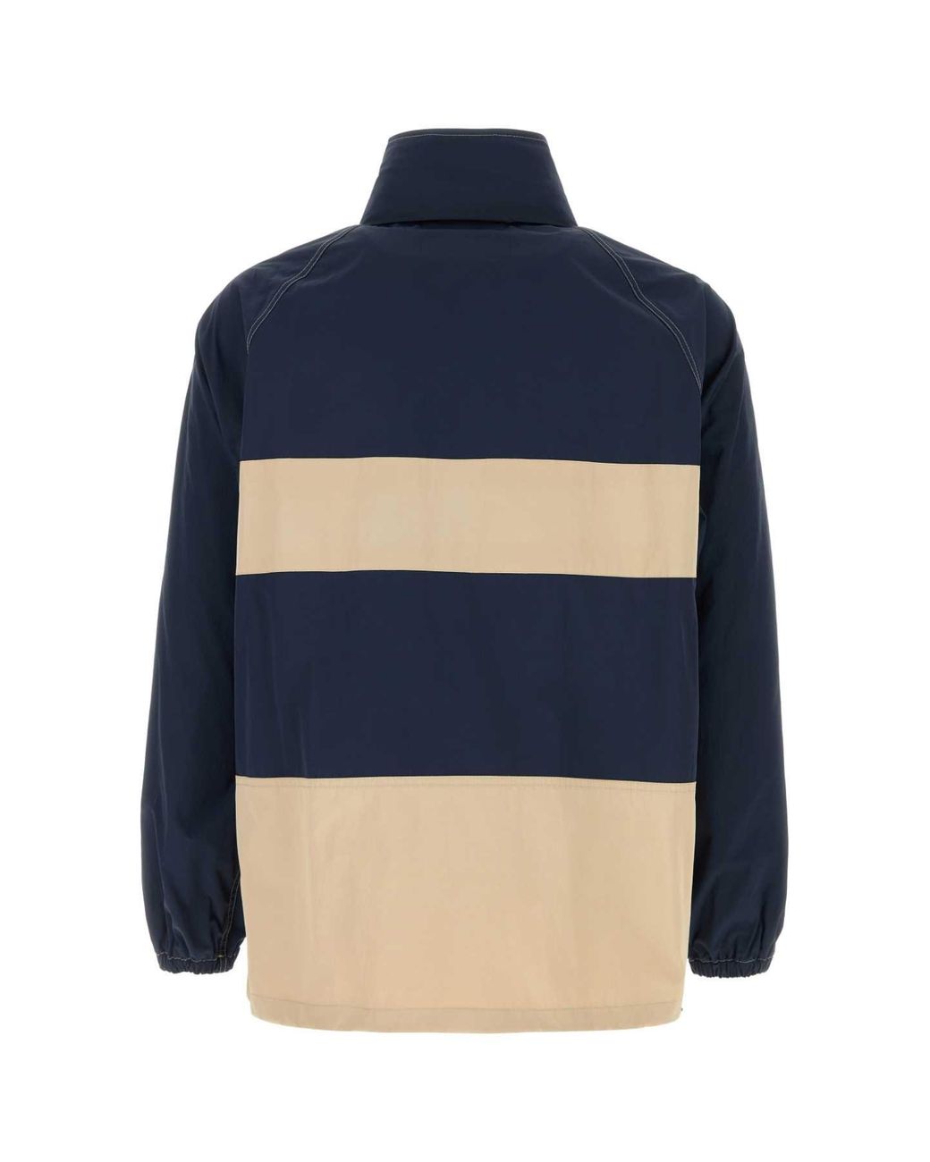 Fay Blue Two-Tone Nylon Jacket