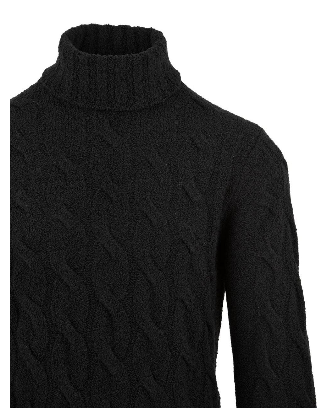 Filippo De Laurentis Black Sweaters for men