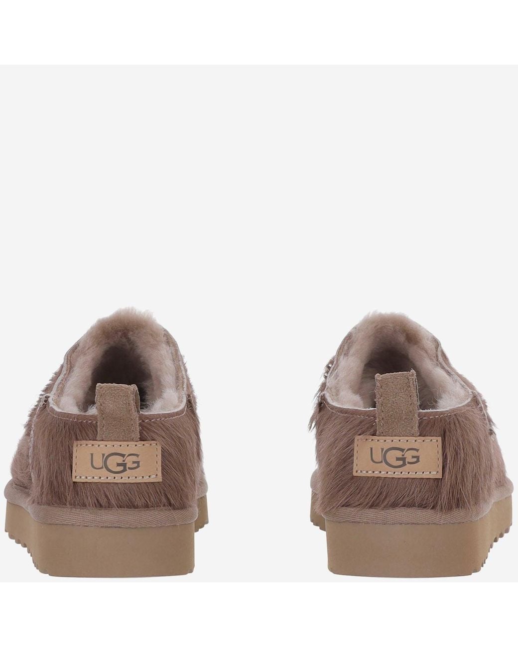 Ugg Brown Classic Micro Ankle Boots