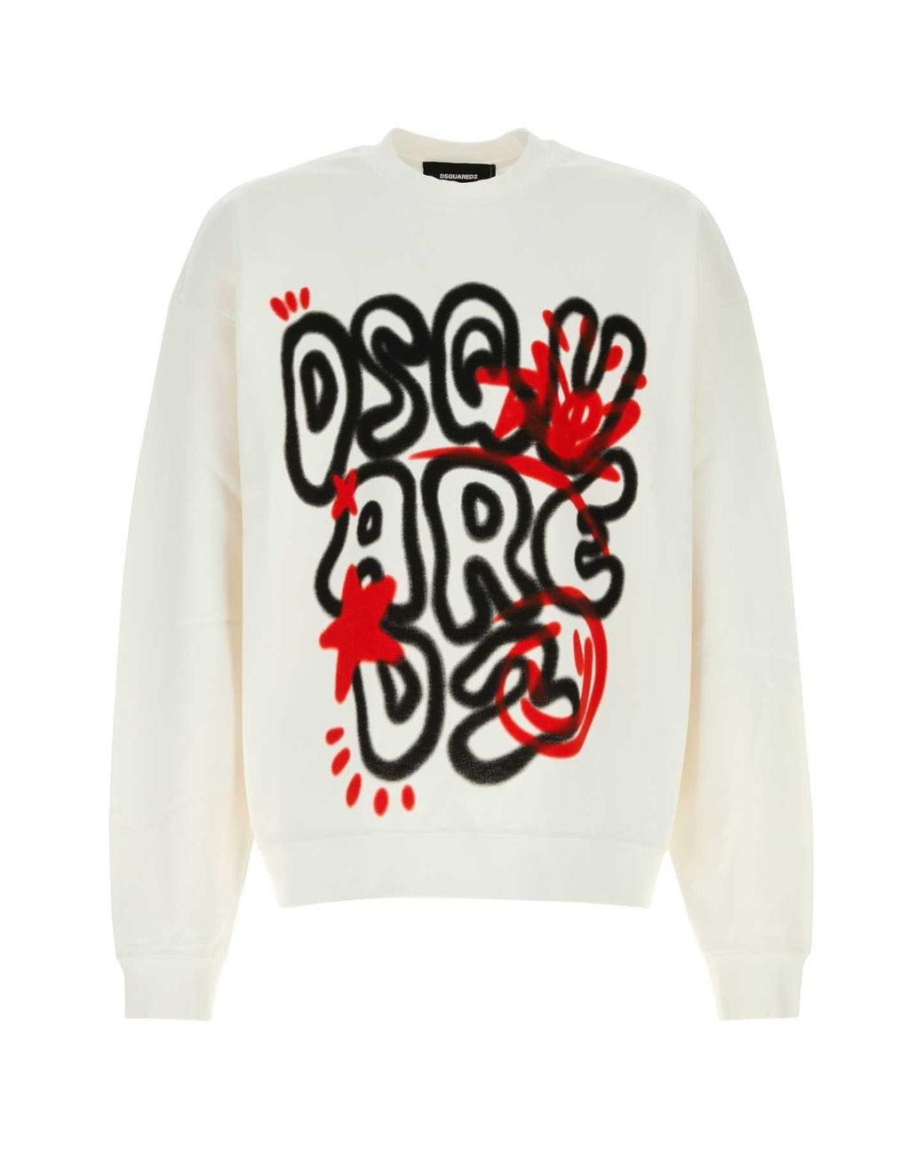 DSquared² Red Crew Neck Sweatshirt for men