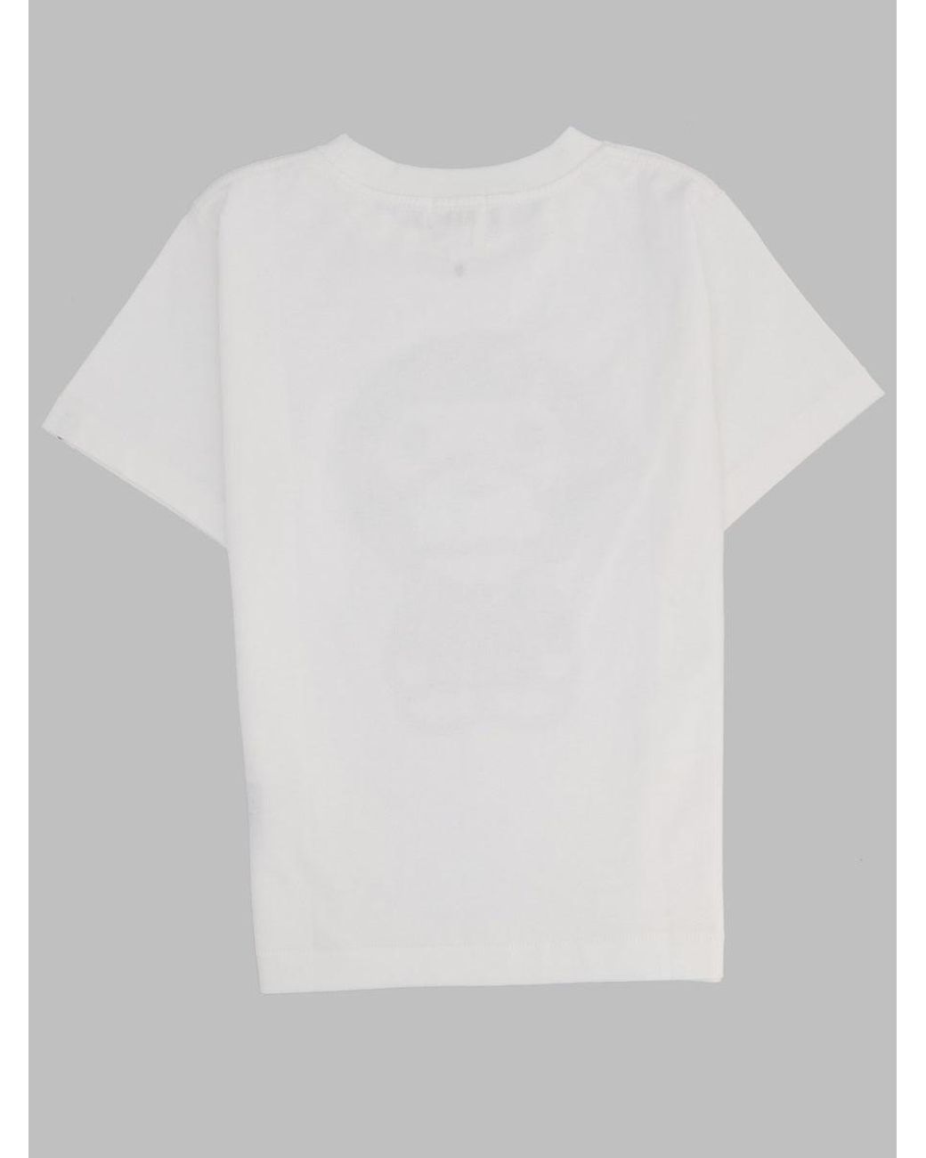 A Bathing Ape White Mini Milo Tee For Kids