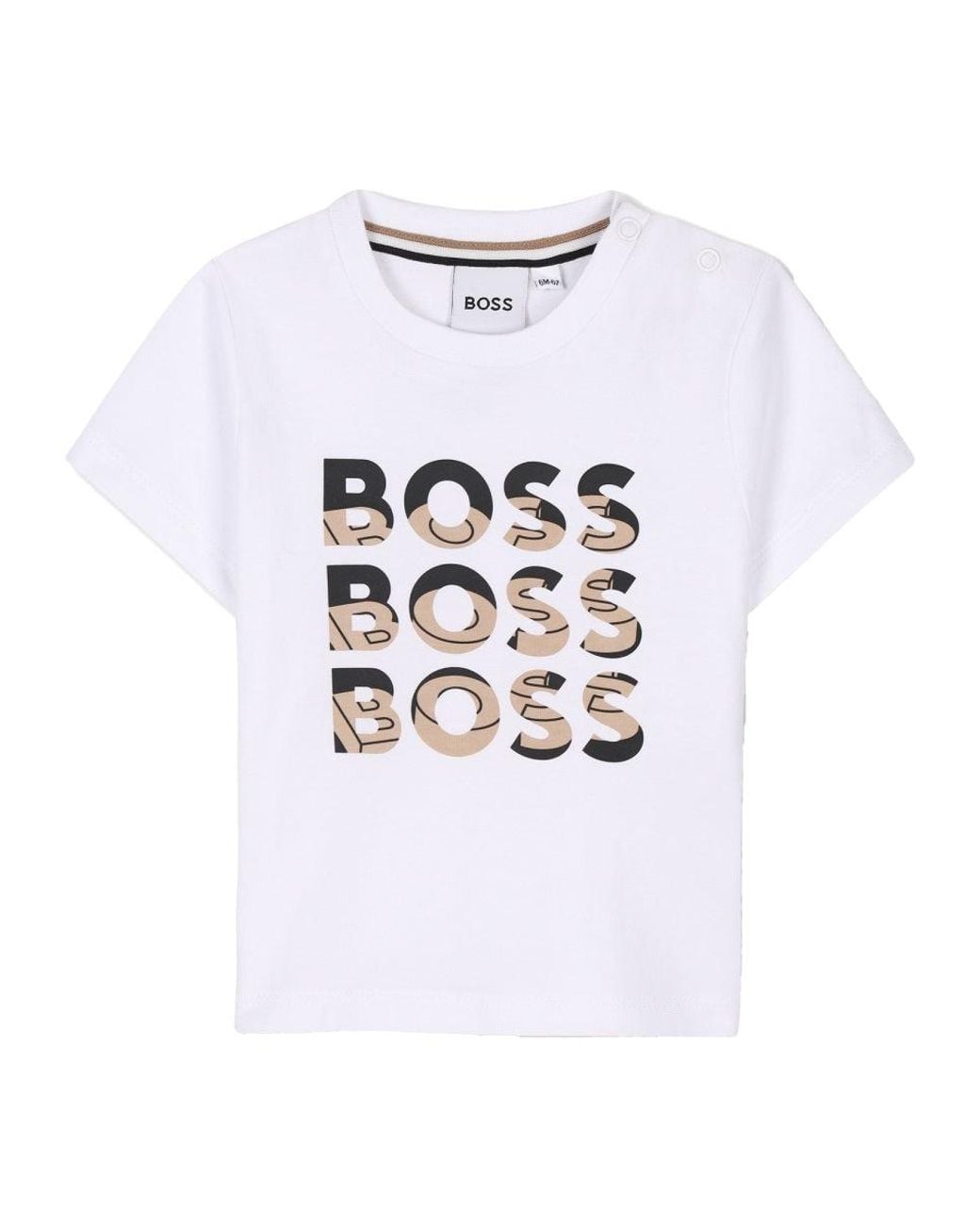 Boss White T Shirts