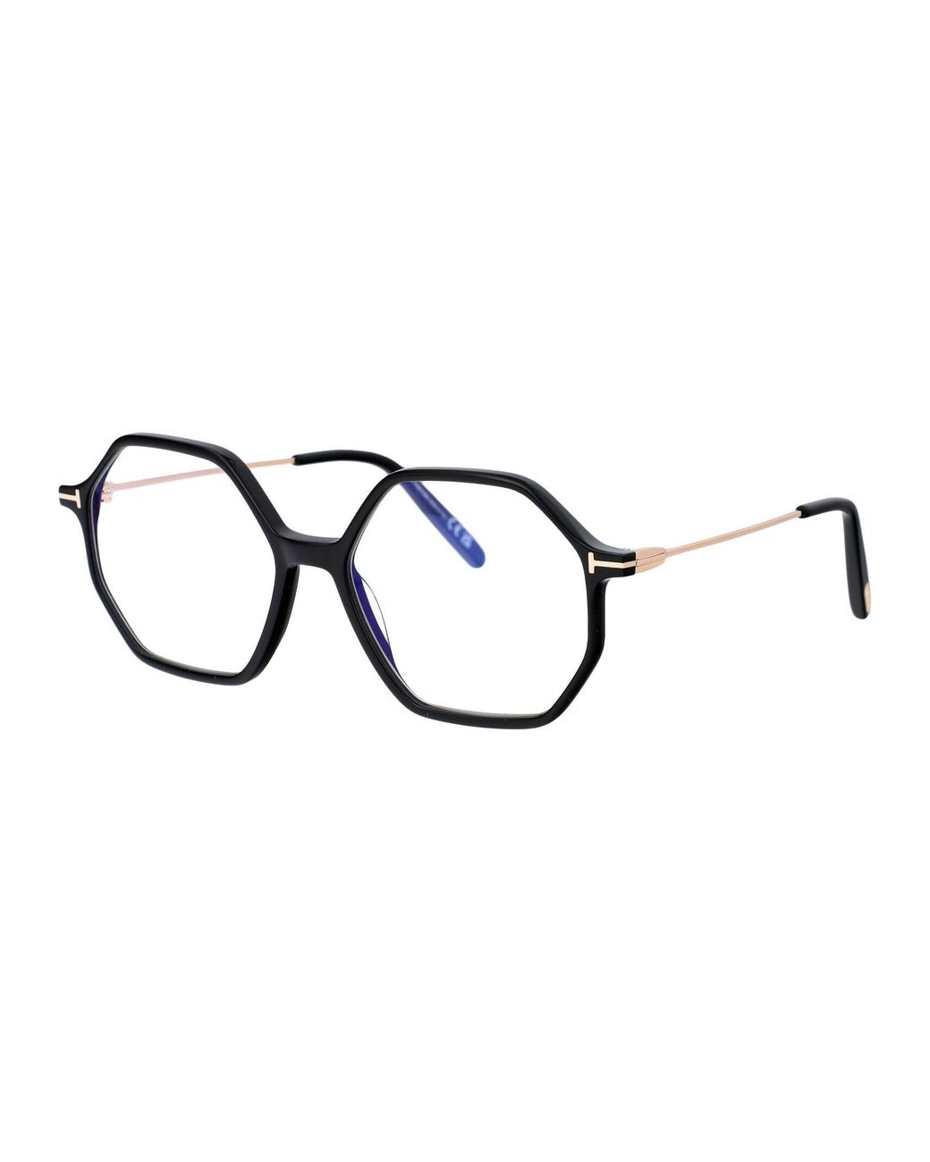 Tom Ford Black Acetate Optical Glasses
