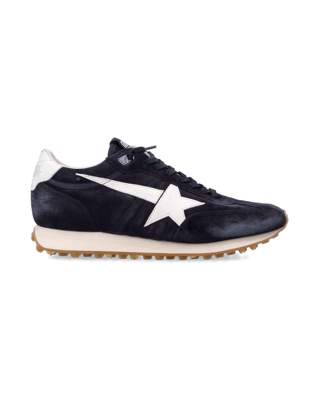 Golden Goose Deluxe Brand Blue Marathon Suede Sneakers