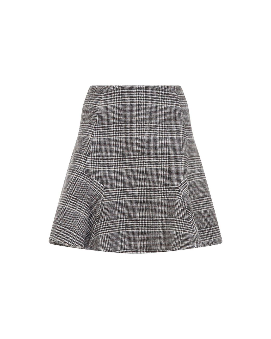 Ermanno Scervino Gray Gaelles Mini Skirt