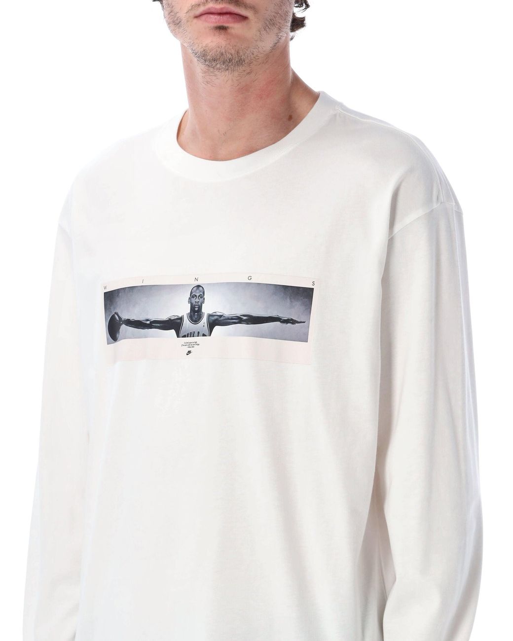 Nike White T Shirts And Polos for men