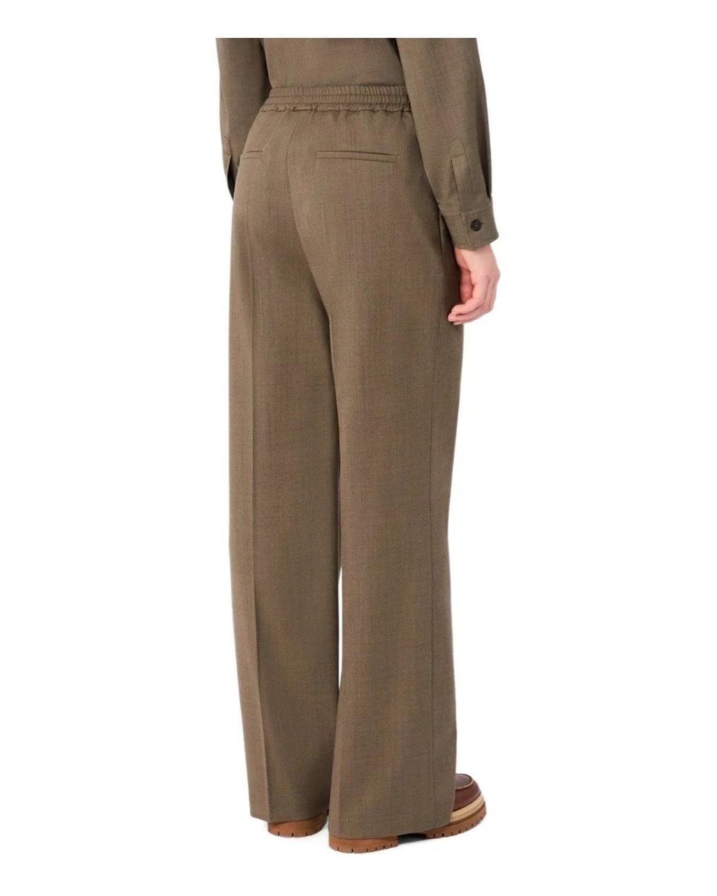 Weekend by Maxmara Brown Petra Dove Trousers