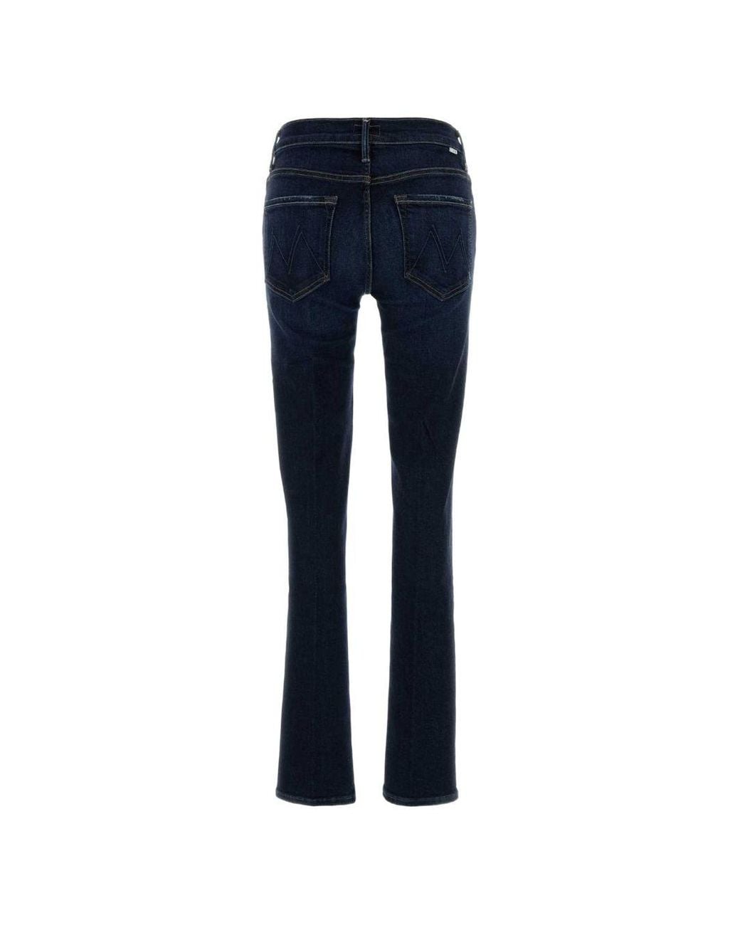 Mother Blue The Rascal Skimp Denim Jeans