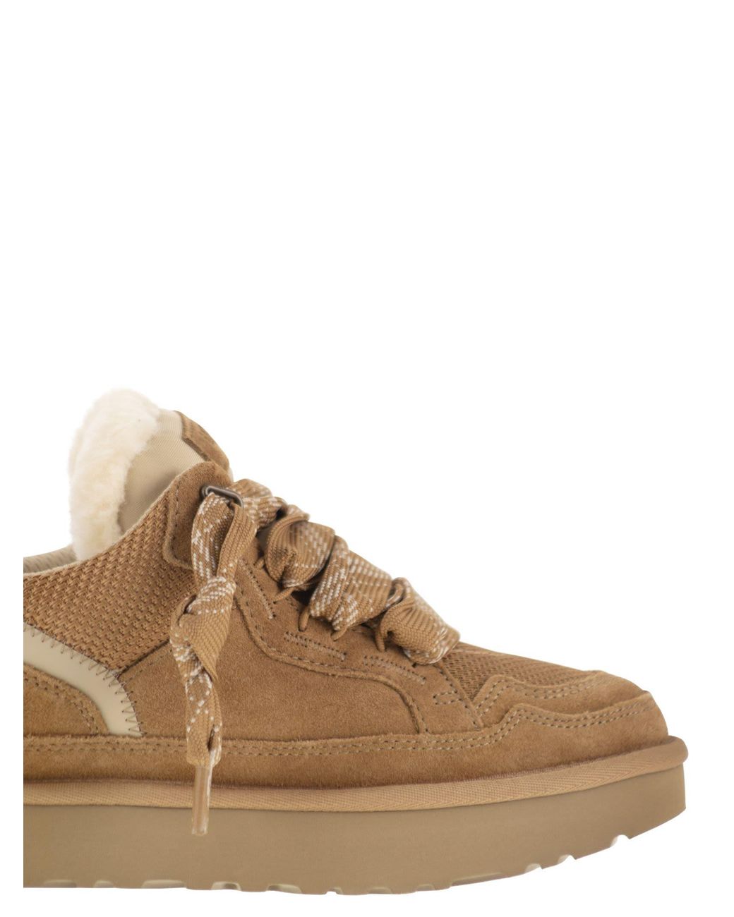 Ugg Brown Lowmel Suede Sneakers