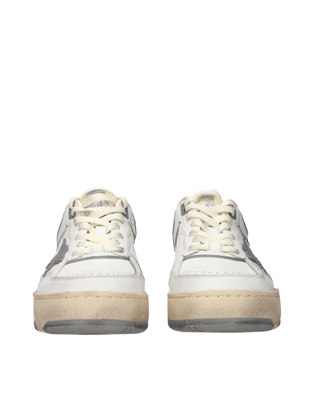Golden Goose Deluxe Brand White Sneakers Forty Leather/Dirty