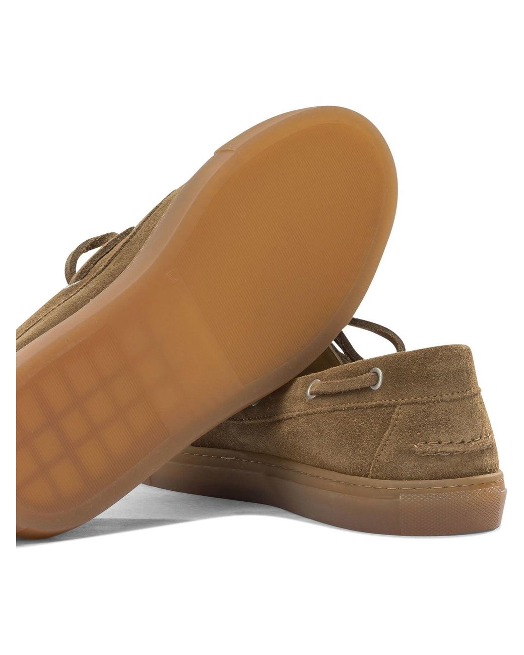 COPENHAGEN Brown Calf Suede Loafers