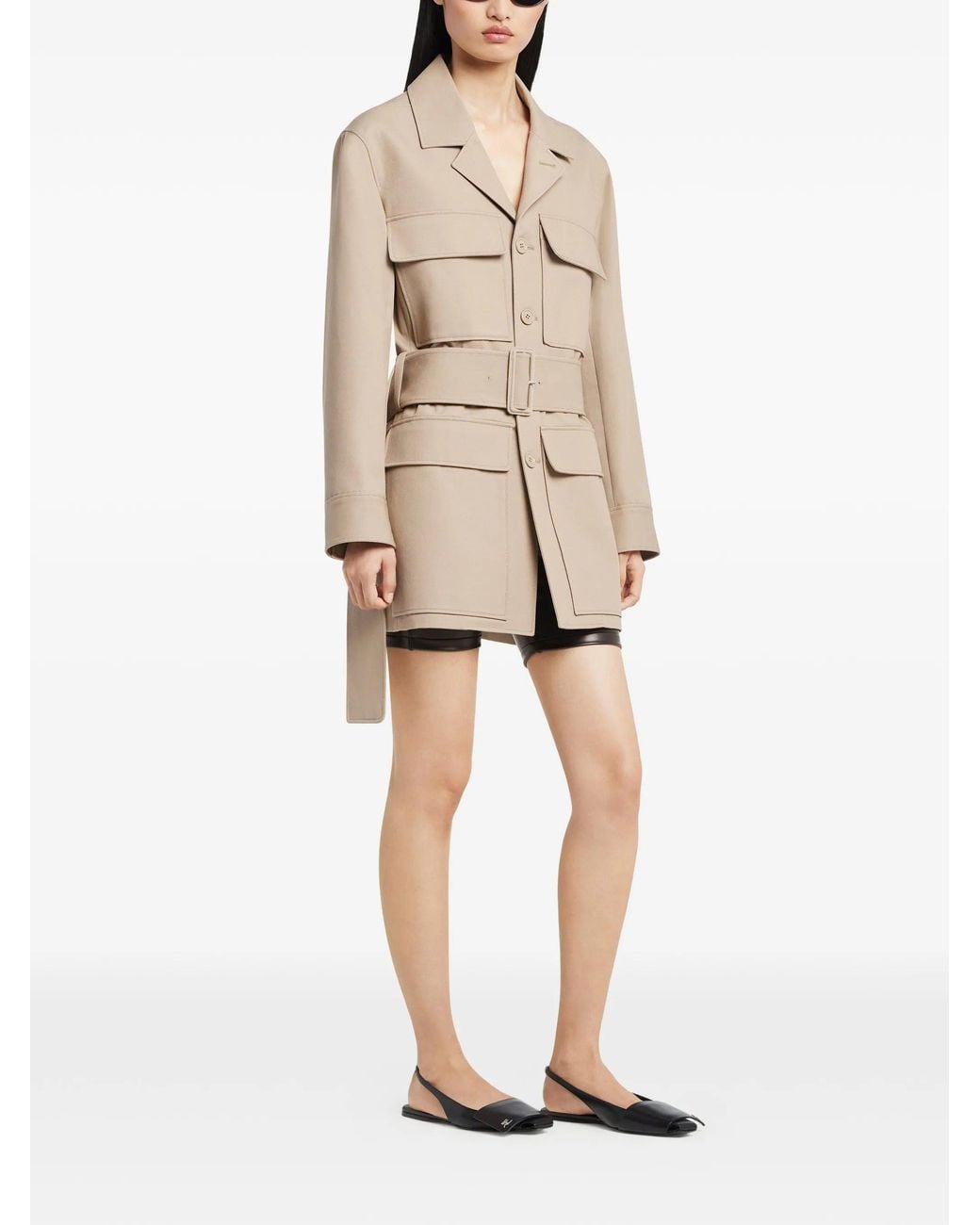 Courreges Natural Herstellung aus Materialien jeglicher Art, mit Ausnahme derjenigen des Produkts