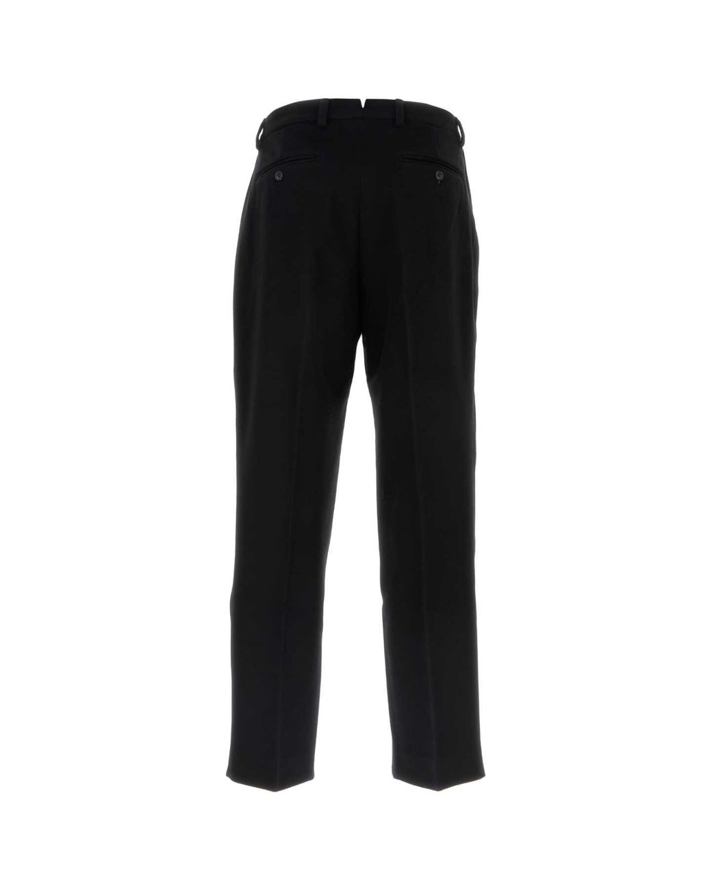 VTMNTS Black Felt Pant for men