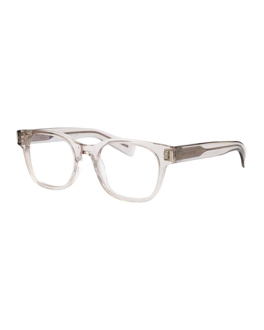 Saint Laurent Multicolor Transparent Acetate Glasses