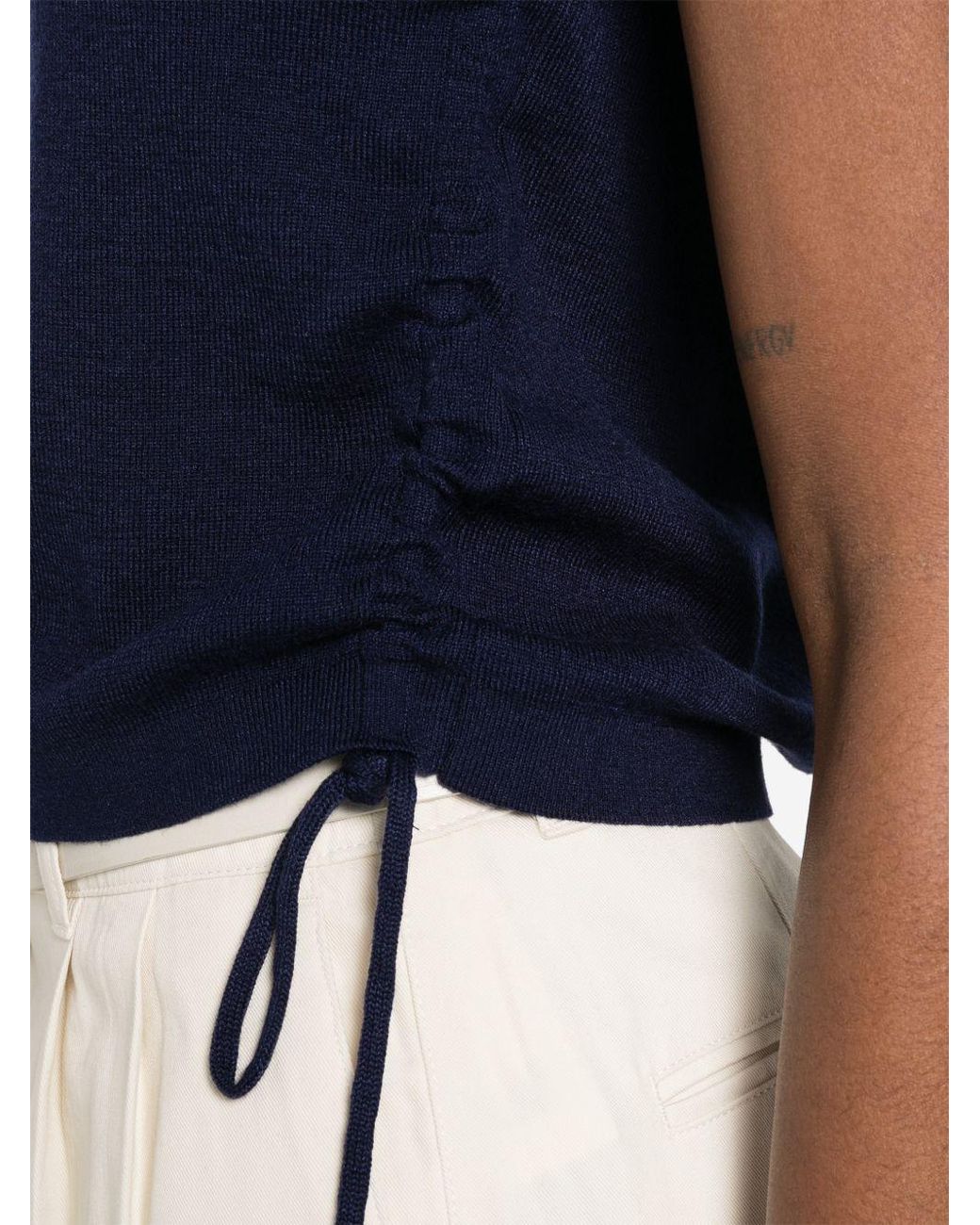 Blusa sin mangas DUNST de color Blue