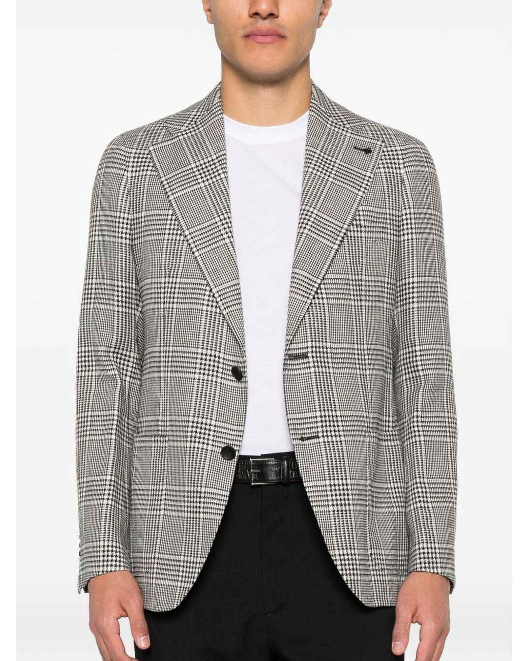 Tom Ford White Cotton Blend T Shirt