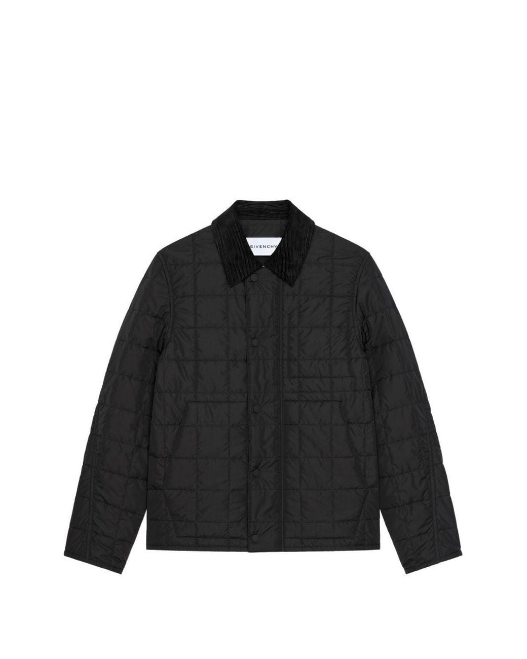 Givenchy Black Quilted Jacket for men