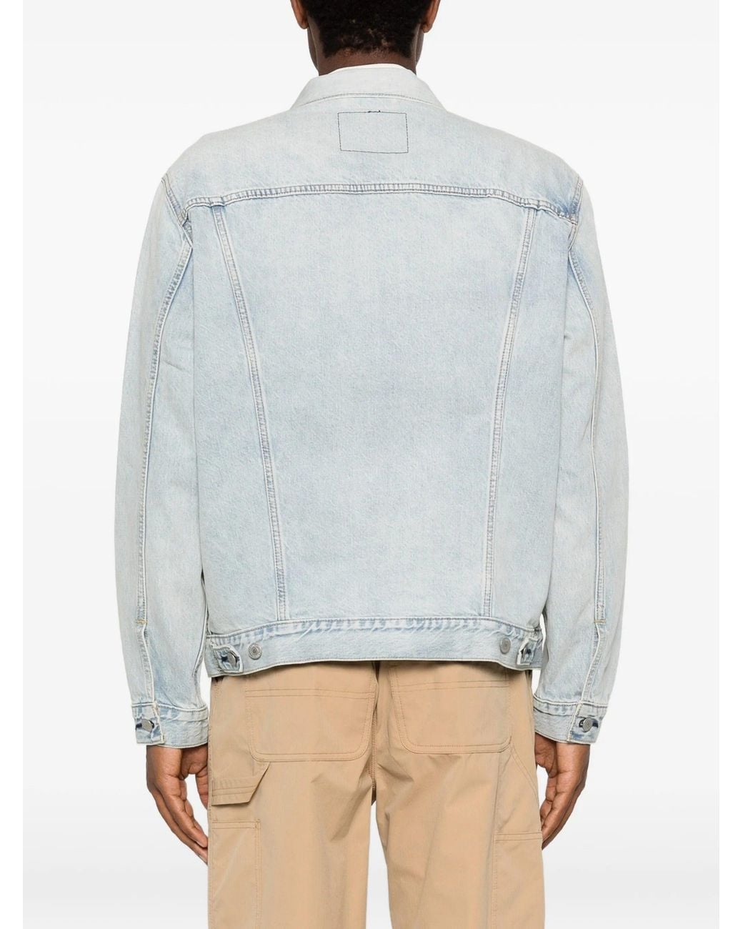 Levi's Blue The Trucker Jacket Into The Light T