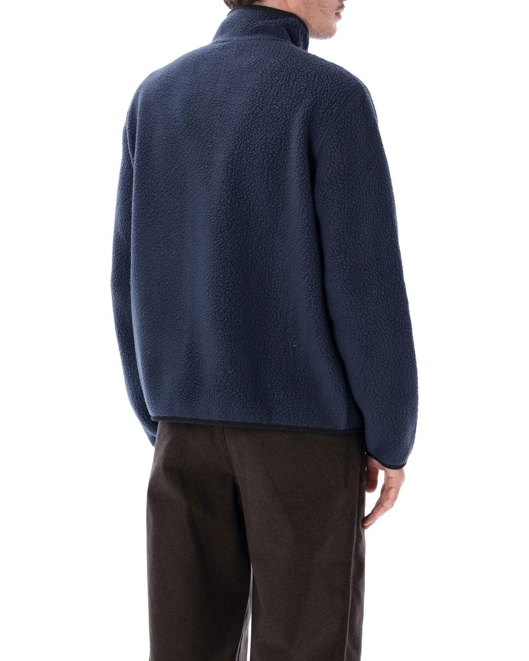 Patagonia Blue Retro Pile Fleece Jacket for men