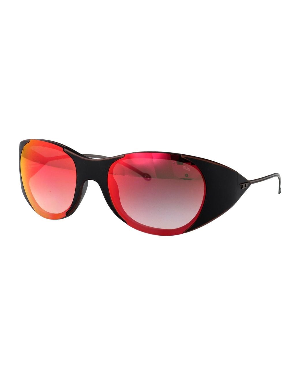 DIESEL Red Sunglasses