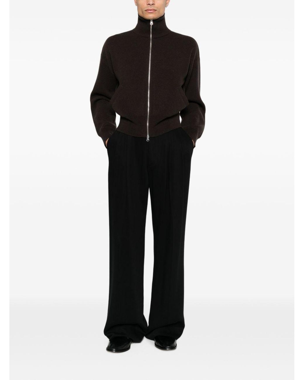 Extreme Cashmere Black Cashmere Cardigan
