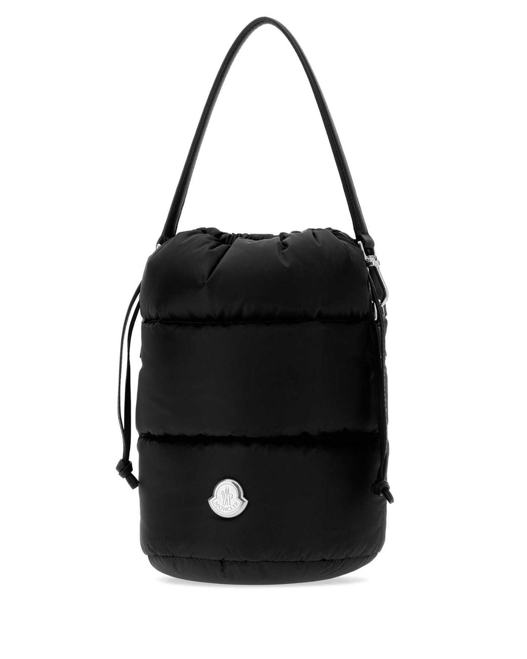 Moncler Black Nylon Caradoc Bucket Bag