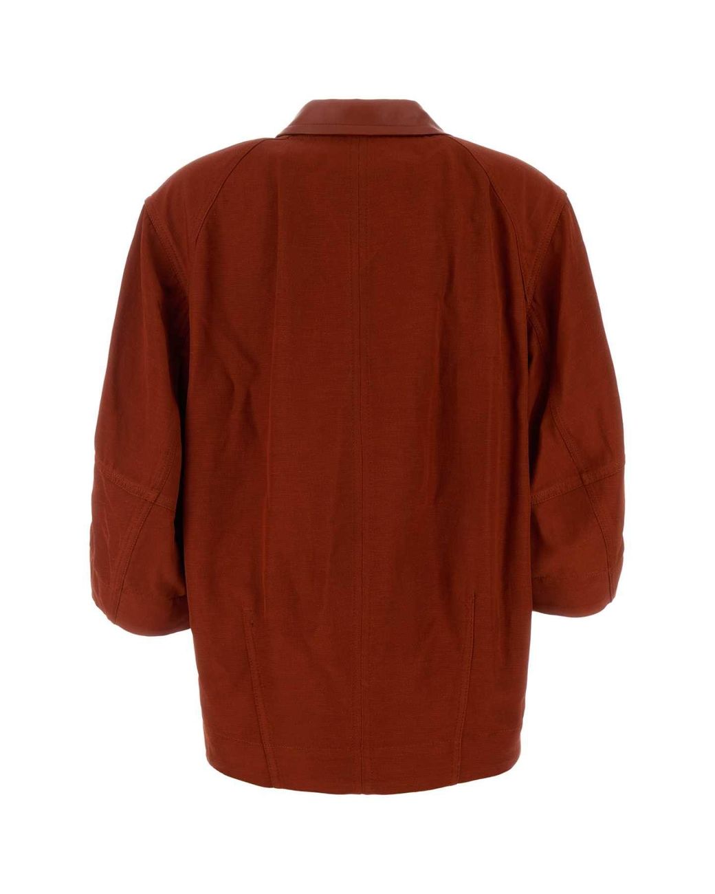 Bottega Veneta Brown Tiziano Viscose Blend Blouse