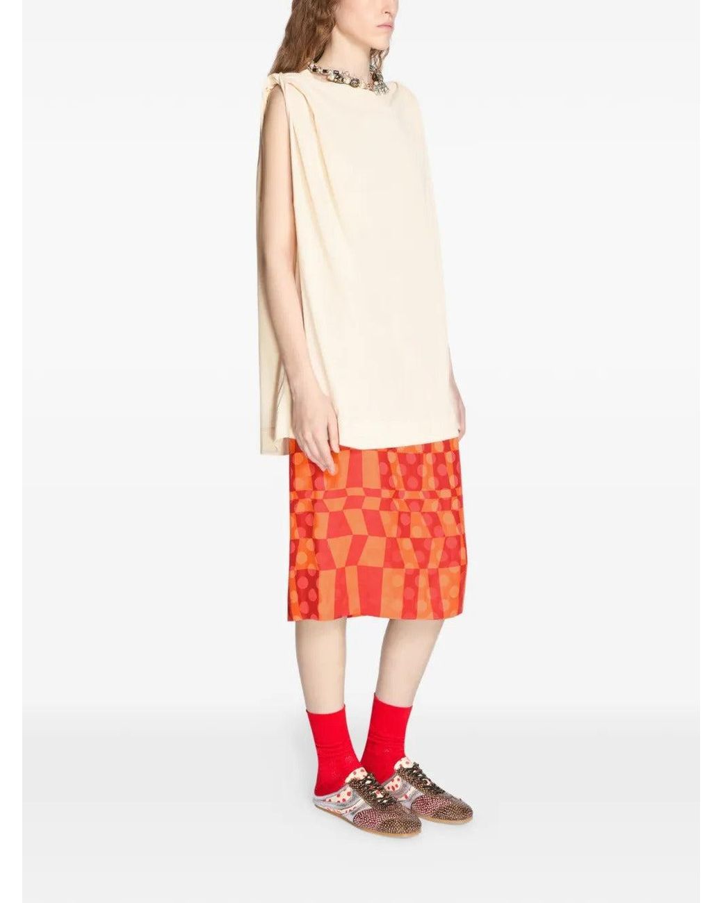 Dries Van Noten White Hutty 3606 W.K.Ss.T-Shirt