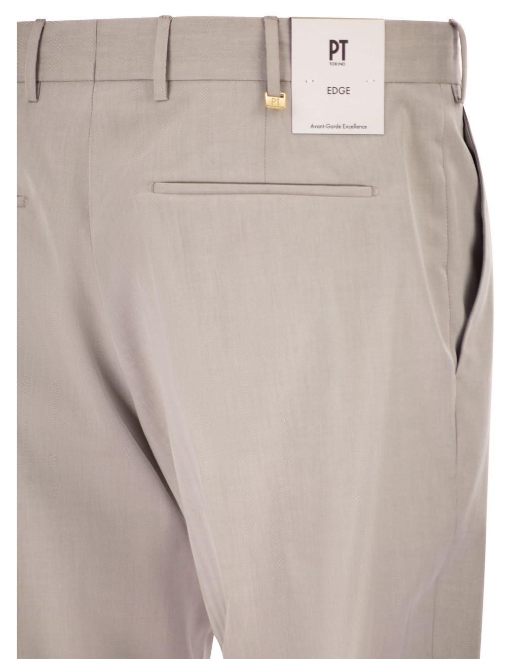PT Torino Natural Tailored Trousers